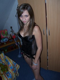 Petit girl nylon feet